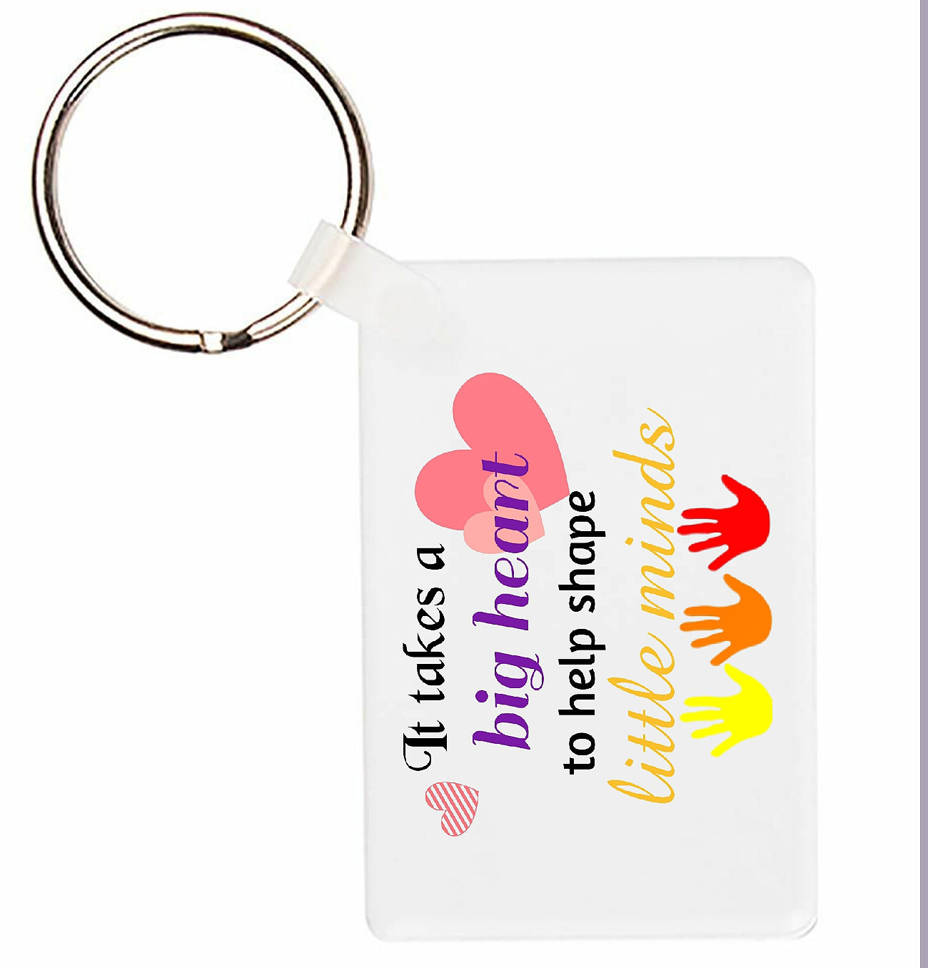 Teacher's appreciation day cute keychain