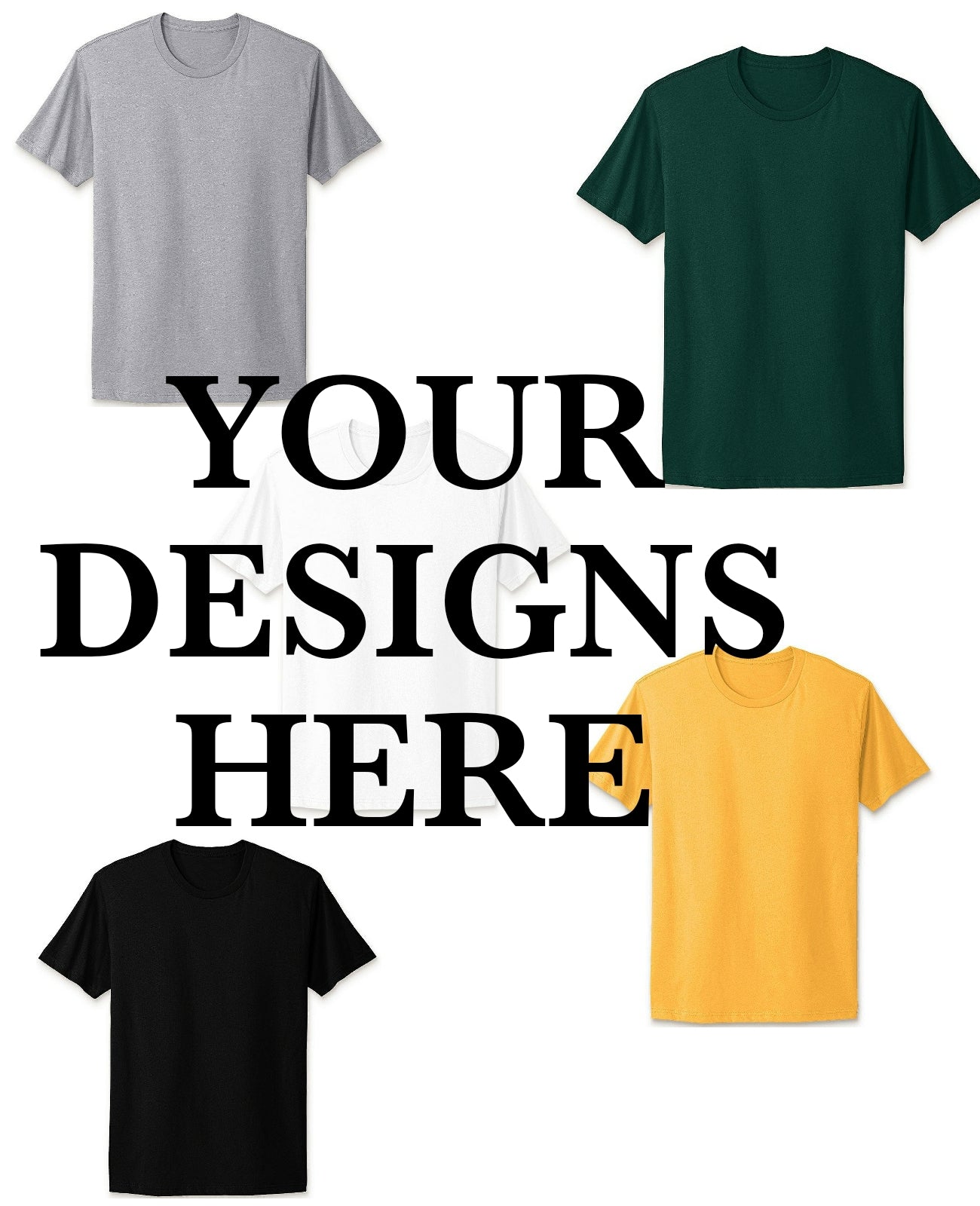 CUSTOM SHORT SLEEVE T-SHIRT MEN