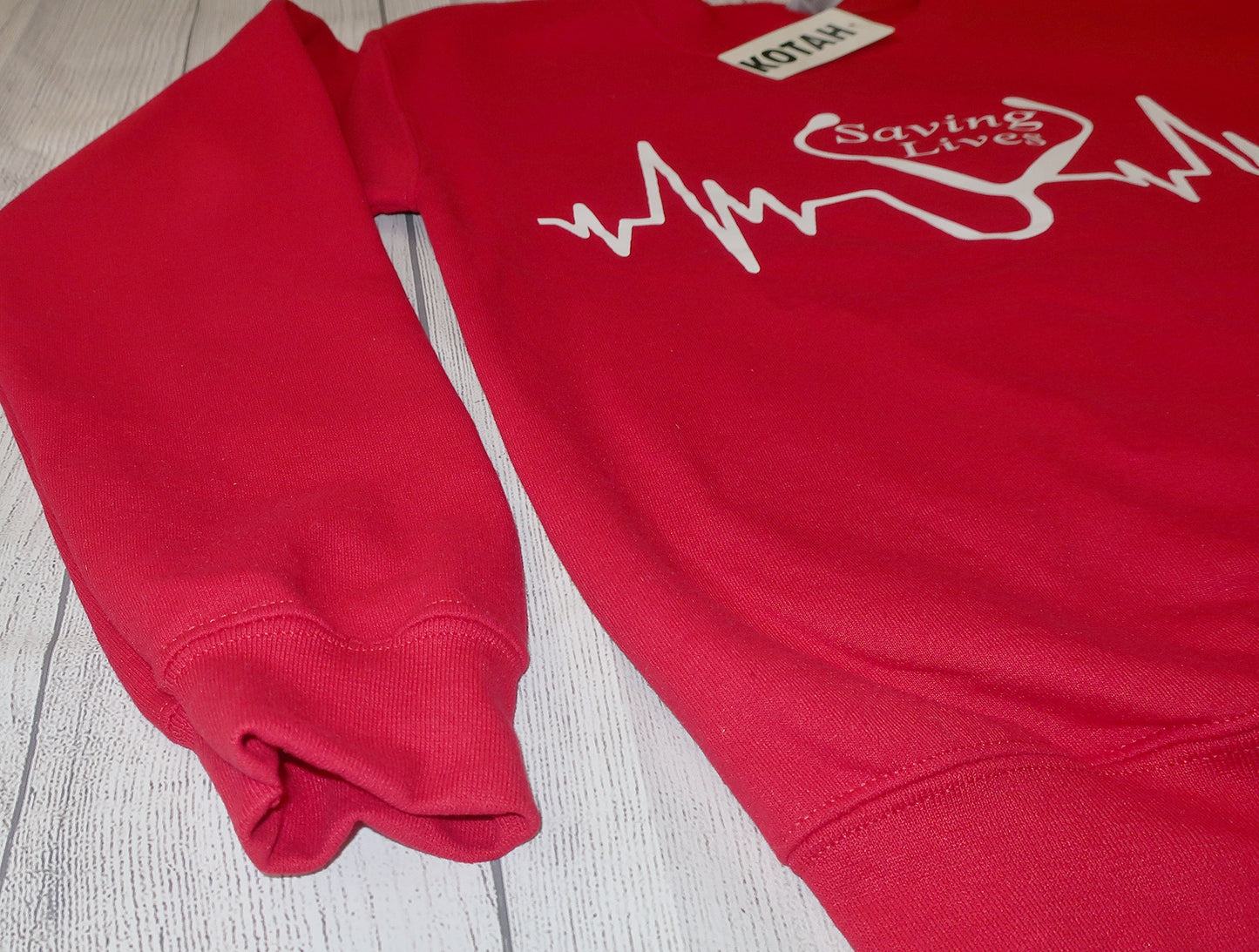 HEARTBEAT SWEATSHIRT HEALTHCARE WORKERS UNISEX