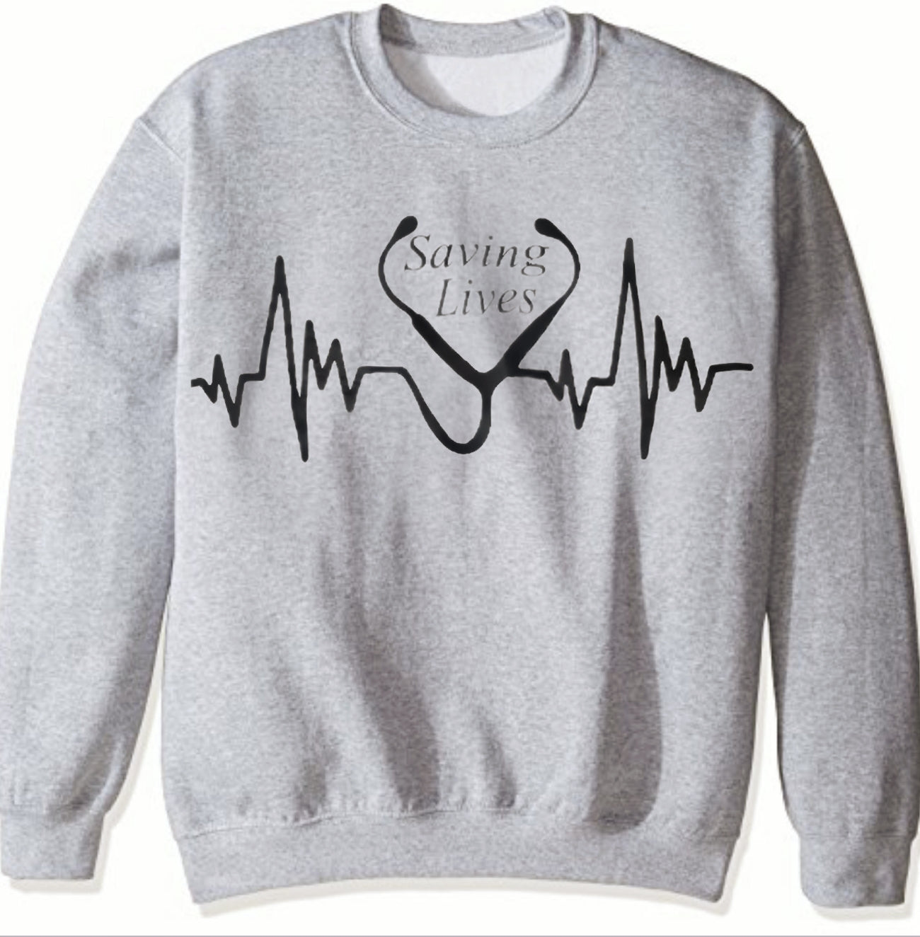 HEARTBEAT SWEATSHIRT HEALTHCARE WORKERS UNISEX