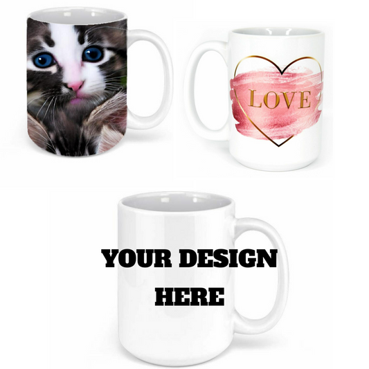 CUSTOM COFFEE MUGS 15oz